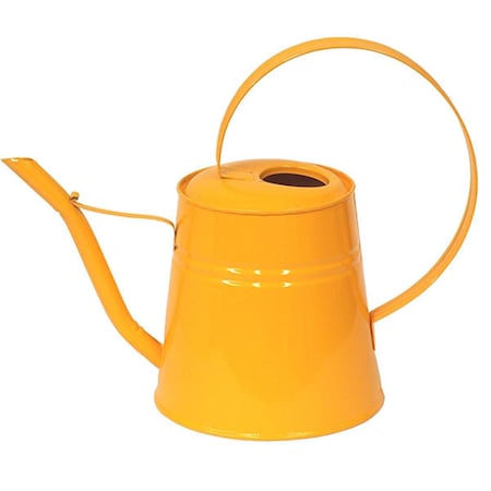 Superherostuff 0.75 gal Enameled Galvanized Steel Watering Can, Saffron PA2994861