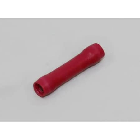 Nichifu Insulated Butt Connector, Flared, Extra Copper Sleeve, AWG 22-16 TMDV B-1.25-RED