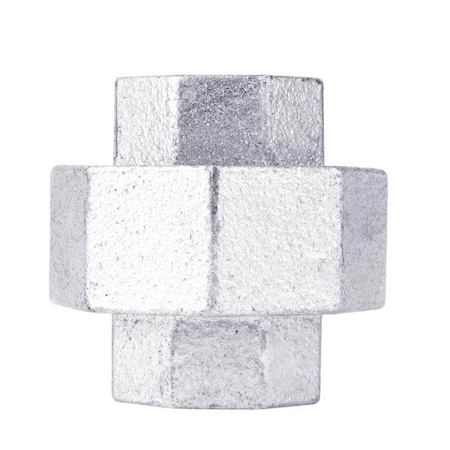 Stz Industries 1-1/4 in. FIP each X 1-1/4 in. D FIP Galvanized Malleable Iron Union 311UU-114