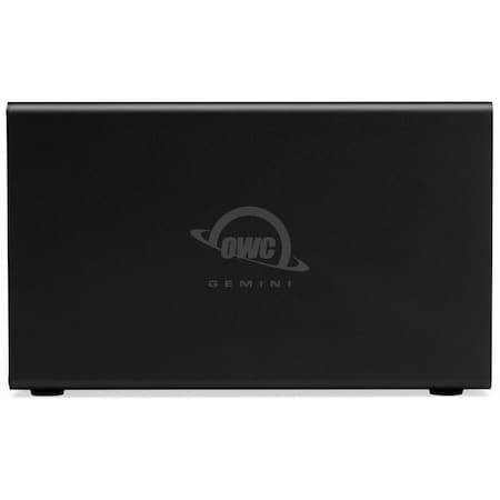 Owc 1.0TB Gemini - Thunderbolt USB-C Dock and Dual-Drive SSD RAID External Storage Solution OWCTB3GM000S01