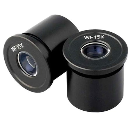 Amscope Pair of WF15X Microscope Eyepieces (30.5mm) EP15X305