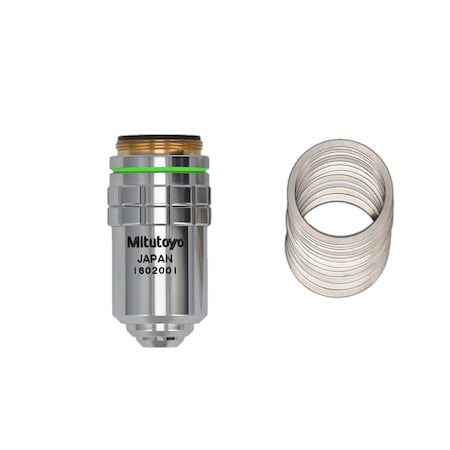 Mitutoyo Objective for Hardness Tester, 20X 810-618