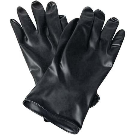 North 13 Mil Butyl Rubber Glove with Smooth Grip, 11", Ink Free B131/7S/IF