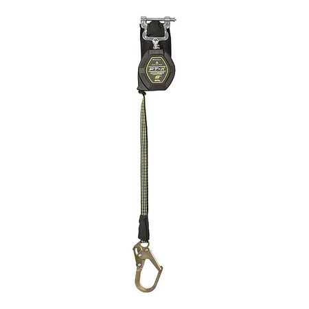 Falltech EdgeCore(TM) Self-Retracting Lifeline, Quick-Connect, Aluminum, 1 Leg(s), 420 lb Weight Capacity 84008SP0