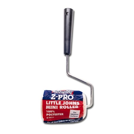 Little Johns 4in x 3/8in Nap Premier Roller Cover with Frame, Polyester 711