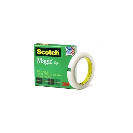 3M Magic Tape, 3/4 x 2592in, Writable Surface 810342592