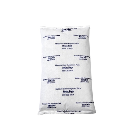 Polar Tech Industries Cold Pack, 10 in L, 6 in W, 1 1/2 in H, 32 oz Weight, 9 PK TP 32/MS