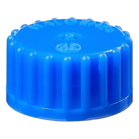 Nalgene Closure, Blue, 16 mm Dia, PK2000 362150-6130