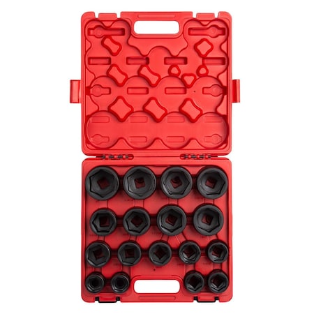 Sunex 3/4" Dr. 17 Pc. Heavy Duty SAE Impact Socket Set 4683