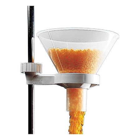 Zoro Select Lab Funnels, Polypropylene, Colorless, PK2 600169