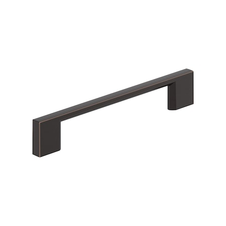 Amerock Cityscape 5-1/16 inch (128mm) Center-to-Center Oil-Rubbed Bronze Cabinet Pull, 25PK 25VMP37132ORB