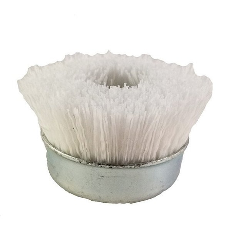 Dico Nonabrasive Angle Grinder Brush, White 7200088