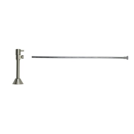 Mountain Plumbing Toilet Kit - Lever Handle 1/4 Turn Ceramic Valve (MT516L) in PVD Polished Gold MT5160L-NL/GPB
