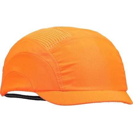 Pip BaseballHatBumpCap, 6-5/8to7-7/8, FluorOrg 282-AAL130-18