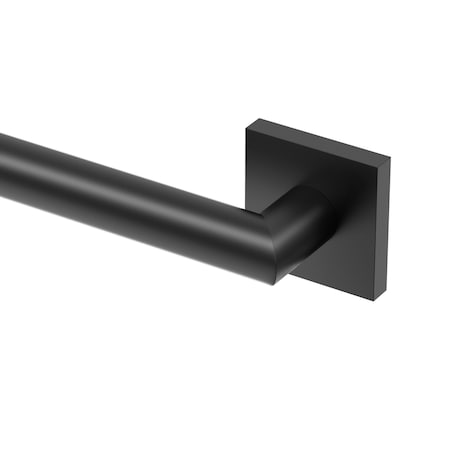 Gatco Glam Too 36 in Grab Bar, Matte Black 664MX