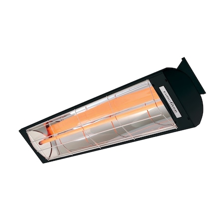 Eurofase 304 SS 61in Single Element 3000W 208V Heater, Black, Standard Decor Plate EF30208B
