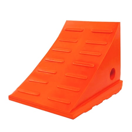 Toro 35-Ton Polyurethane Wheel Chock, 35 Ton GVW, Fits 32 to 46" Tire Diameter. (SINGLE) WC-UO650