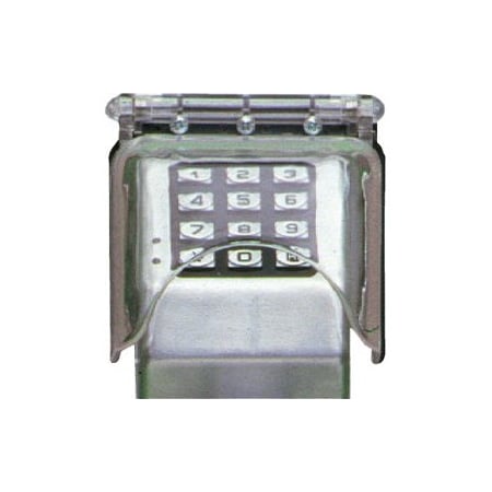 Safety Tech Intl Bio/Trilogy Cover-Clear w/Hinge 6516