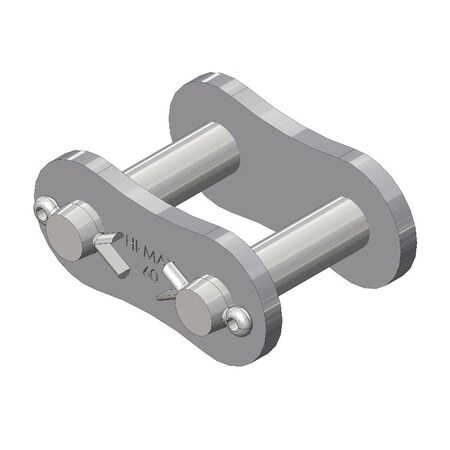 Senqcia Hi-Max Single Strand Cotter Pin Connecting Link, 60 chain, 3/4 P, 0.235 Dia Pin 60HMCLCP