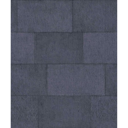 Advantage Lyell Dark Blue Stone Wallpaper 4082-382015