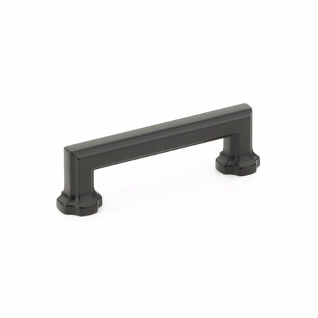 Schaub 3-1/2in Center to Center Empire Cabinet Pull Matte Black Finish 883-MB