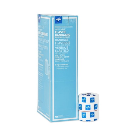 Medline Swift-Wrap Elastic Bandage with Self-Closure, 2in x 5 yd., 20PK MDS077002Z