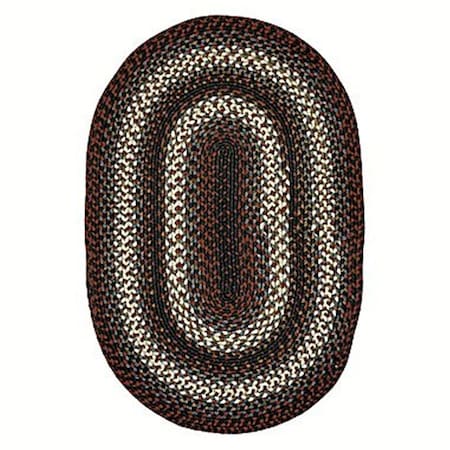 Homespicedecor Homespice Decor Montgomery Indoor - Outdoor Braided Rug - 8 ft. x 10 ft. Montgomery 306241