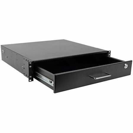Eaton Tripp Lite Series SmartRack 2U Locking Rack-Mount Storage Drawer SRDRAWER2U