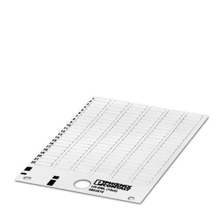 Phoenix Contact US-EML 15X6 Label Card white 0803816