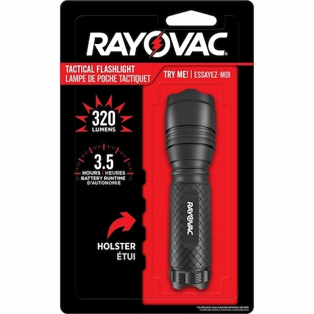 Rayovac LED Flashlight, Alkaline AAA, 260lm RN3AAA-BA
