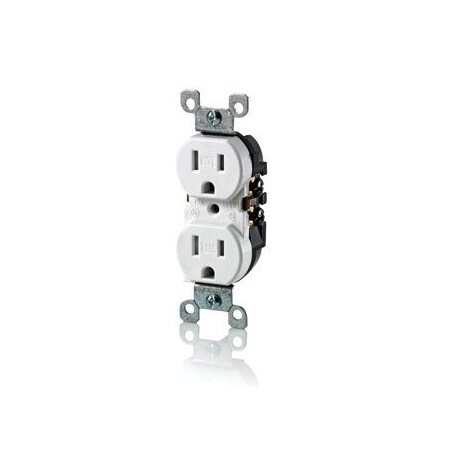 Leviton Weather/Tamper-Resistant Duplex Receptacle, 15 Amp, 125 Volt W5320-T0G