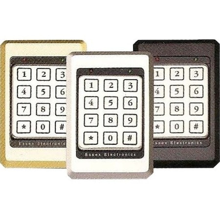 Essex Self Contained Access Control Keypad, 12 Pad 3x4, Black SKE-34K