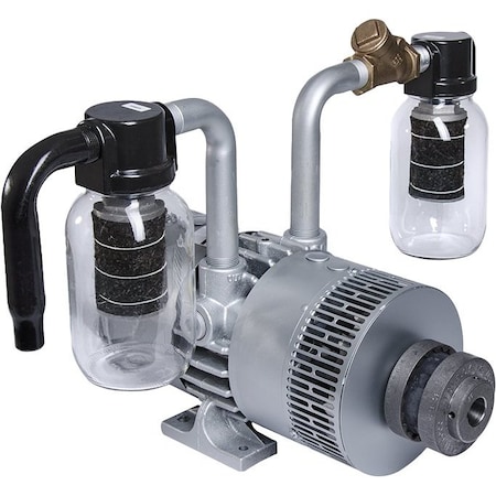 Gast 1/Skid Rotary Vane Pump - Sep Drive 6066-V103