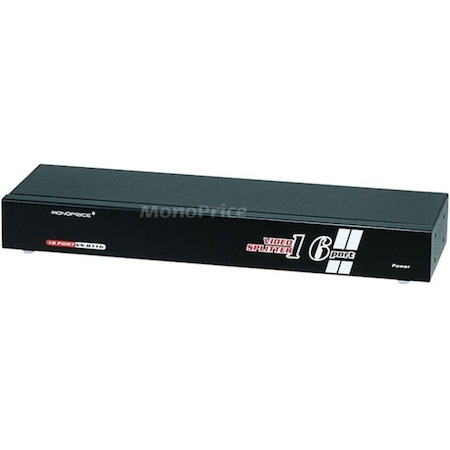 Monoprice ACTIVE/POWERED VGA / SVGA SPLITTE_16 WAY 4087