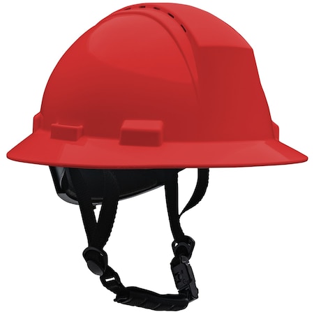 Pip Hard Hat, Full Brim, Kilimanjaro, Red 280-HP642RVM-CH-15