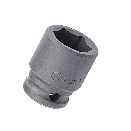 Genius Tools 3/8in Dr. 1/4in Cr.-Mo Impact Socket 363208
