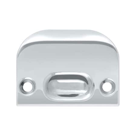 Dendesigns Full Lip Strike Plate, Bright Chrome, Solid DE3251229