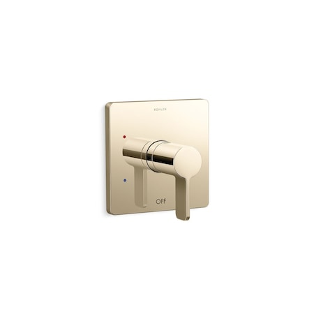 Kohler Parallel Rite-Temp shower valve trim TS23501-4-AF