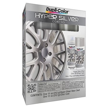 Dupli-Color Automotive Coating, Silver, 11 oz EHSK10007