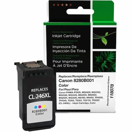 Clover Imaging Group Remanufactured Color Ink Cartridge for Canon CL-246XL 118078
