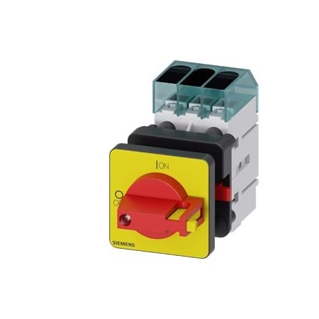Siemens Load disconnector 3LD3, Iu 25 A Main switch 3-pole Rated operating capacity 3LD3150-0TK13