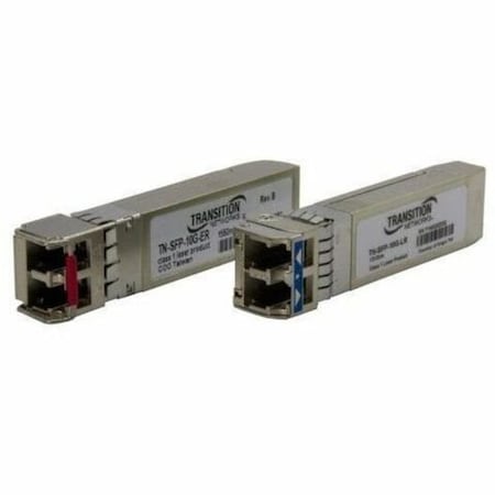 Transition Networks SFP+ Module - 1 x LC 10GBase-SR Network TN-SFP-10G-SR