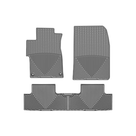 Weathertech Grey, Front and Rear All Weather Floor Mats WTHG330197