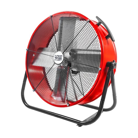 Maxx Air 24 In. 2-Speed Narrow Profile Tilting Direct Drive Drum Fan BF24TFNPRED
