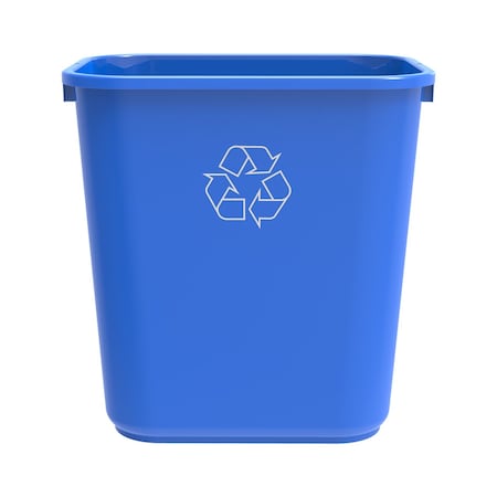 Storex 7 Gallon Recycle Basket, Blue 00714U06C
