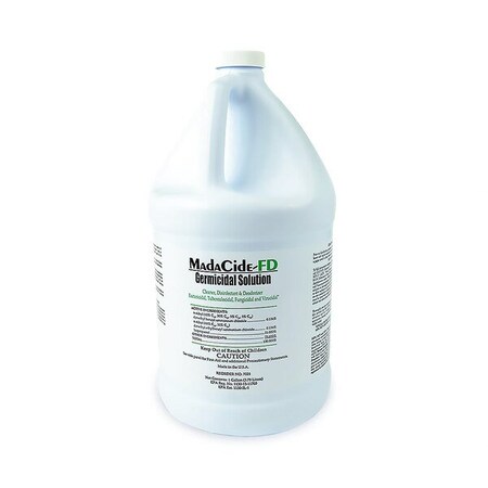 Madacide-Fd Surface Disinfectant Cleaner Alcohol Based Manual Pour Liquid 1 gal. Jug, 4PK 7021