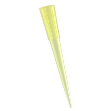 Nalge Nunc Pipet Tip, 1 - 200 ul, Yellow, Individually Wrapped, Sterile, 500 per Case, 500PK 141110-I
