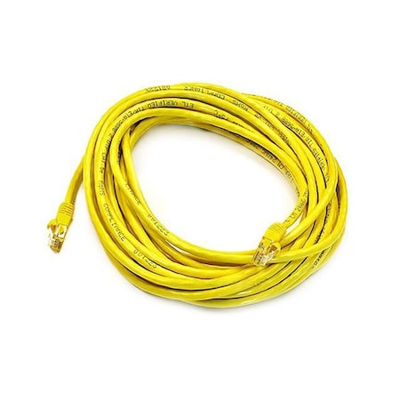 Monoprice Cat5E Patch Cable_ 30Ft Yellow 5000