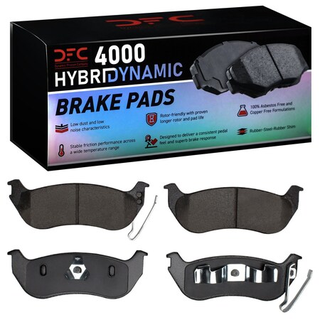 Dfc 4000 HybriDynamic, Disc Brake Pad Set,  4000-0964-00