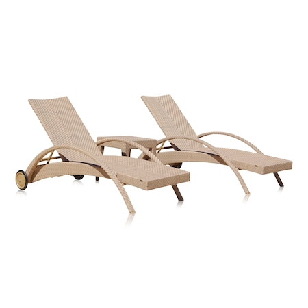 Panama Jack Outdoor Panama Jack Austin 3-Piece Chaise Lounge Set PJO-3801-NAT-3CL